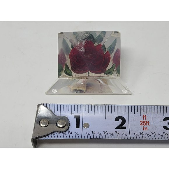 Vintage Official Holy Name‎ Manuel Missal And Bircraft Lucite Acrylic Rose - Picture 15 of 16